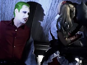 porn parody DC xxx - rectal three way in Gotham's cave